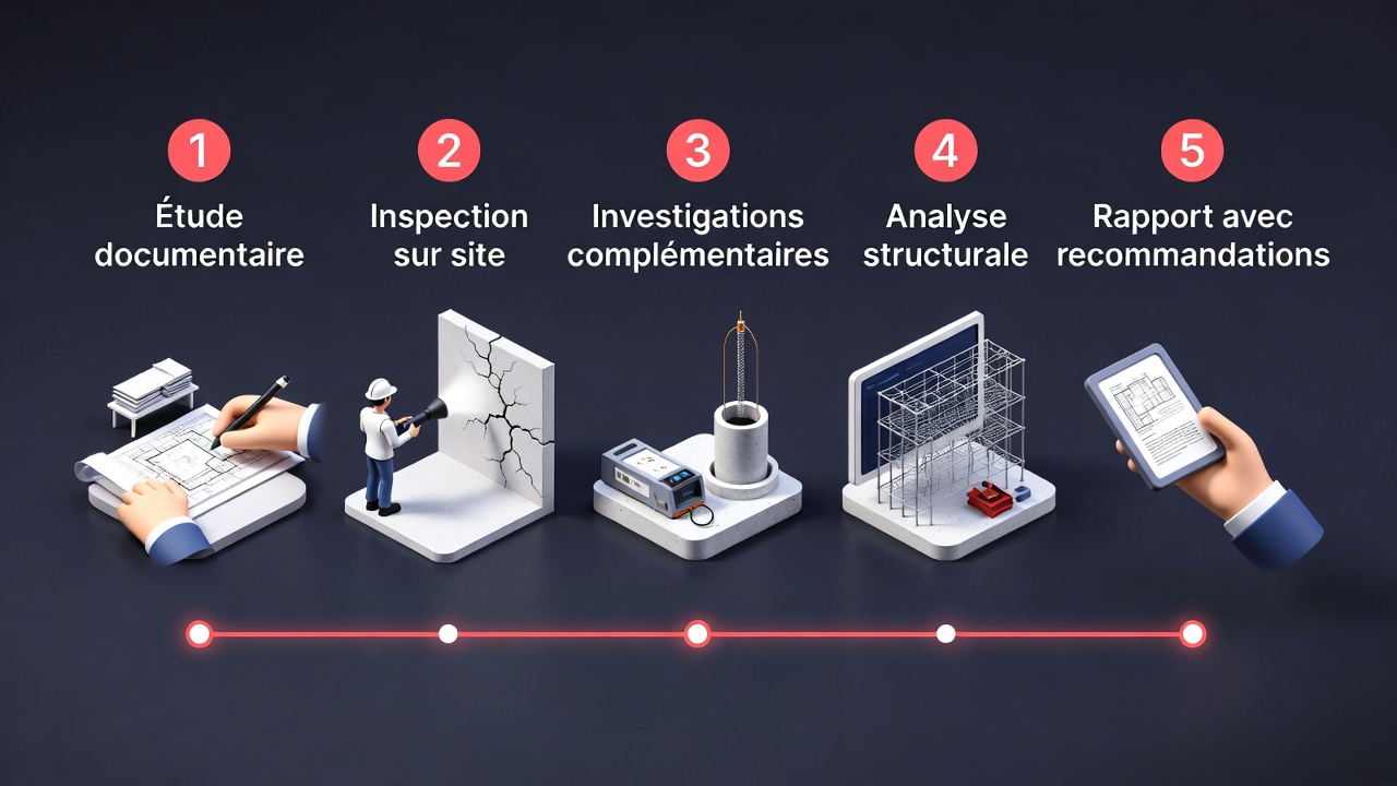 diagnostics structure batiment